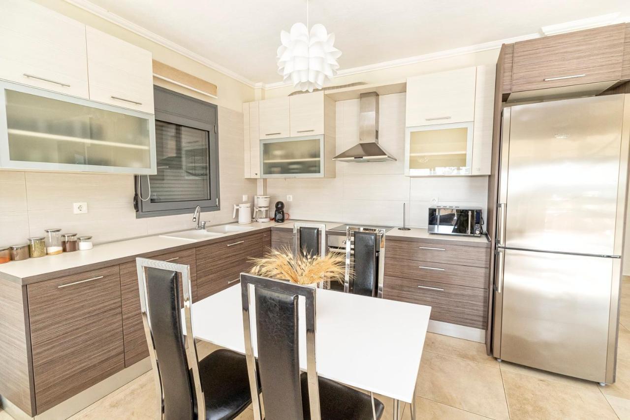 Nefeli & Dina Villas By Diomedes Group Nea Moudania Ngoại thất bức ảnh