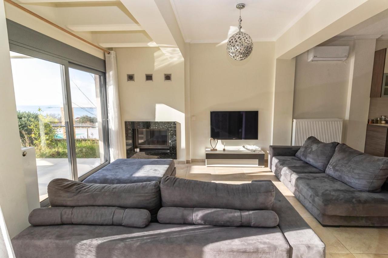 Nefeli & Dina Villas By Diomedes Group Nea Moudania Ngoại thất bức ảnh