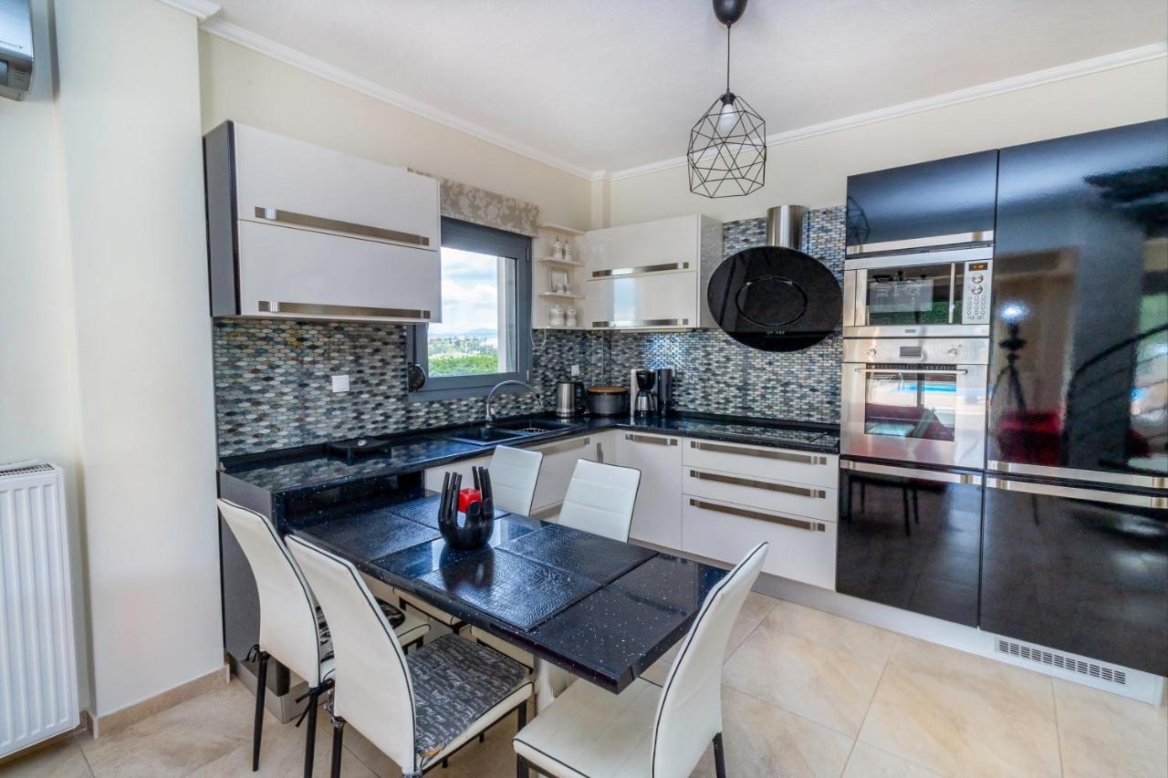 Nefeli & Dina Villas By Diomedes Group Nea Moudania Ngoại thất bức ảnh